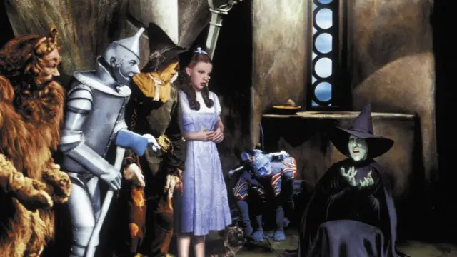 Escena del Mago de Oz.