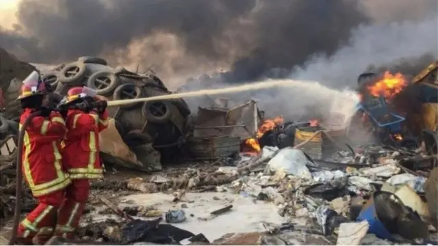 انفجار بیروت بسیار شدید و خسارت بار بوده است