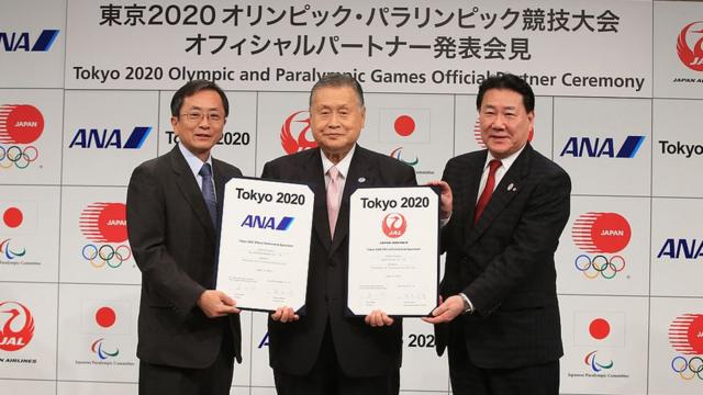 JAL And ANA Join Tokyo 2020 Gold Partners