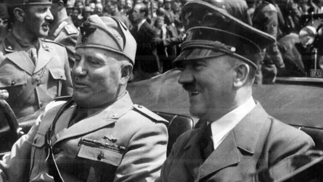 Муссолини и Гитлер