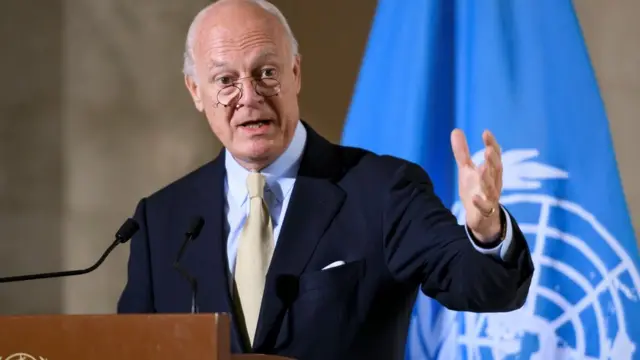 BM Suriye Özel Temsilcisi Staffan de Mistura