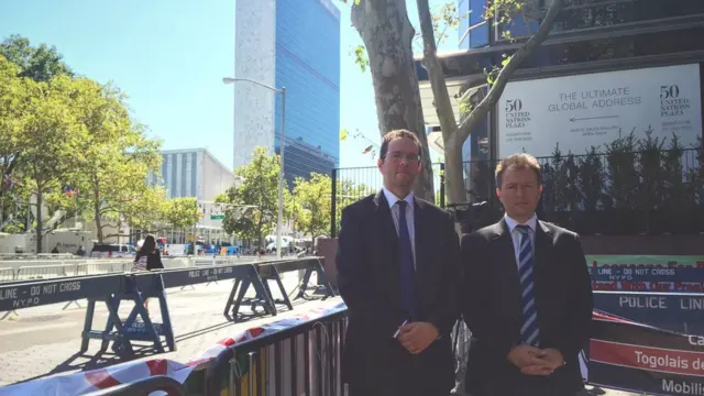 همسر نازنین زاغری و پسر کمال فروغی هم‌زمان با مجمع عمومی سازمان ملل متحد به نیویورک رفته بودند.