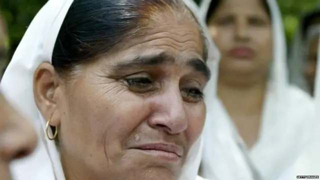 ਇਨਸਾਫ਼ ਦੀ ਆਸ 'ਚ ਬੈਠੀ 1984 ਕਤਲੇਆਮ ਦੀ ਪੀੜਤ (ਫਾਈਲ ਫੋਟੋ)