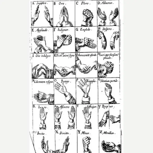 Хирограмма Бульвера