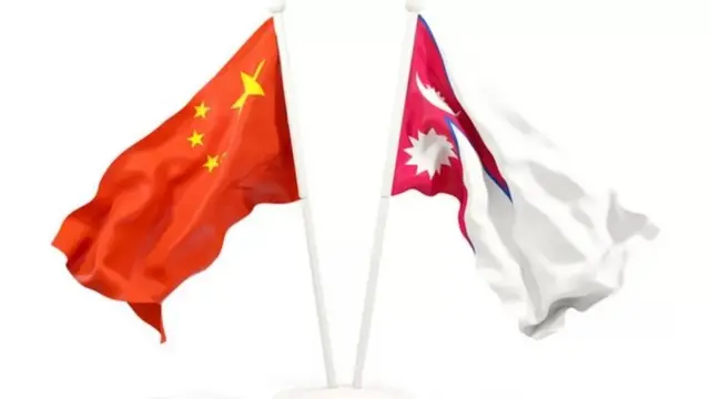 نیپال اورچين کے پرچم