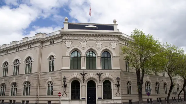 Банк Латвии в Риге