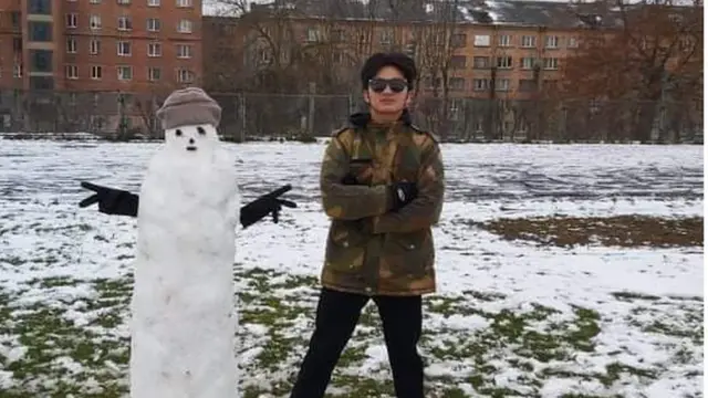 हाल किएभमा रहेका लोकेश मगरले आफू त्रासमा बाँचिरहेको बताएका छन्