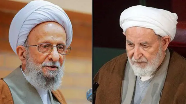 از زمان برگزاری انتخابات میان دوره ای مجلس خبرگان که طی آن محمد یزدی ۸۹ ساله (سمت راست) و محمدتقی مصباح یزدی ۸۶ ساله (سمت چپ) مجددا به خبرگان راه پیدا کردند، این مجلس به دلیل شیوع کرونا تشکیل نشده است.