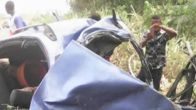 Ọkọ akero kọlu awọn eniyan ni Ondo