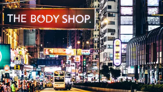 'ધ બૉડી શૉપ' દુકાન