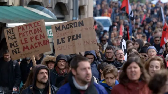 Bordeaux'da 1 Mayıs gösterisi