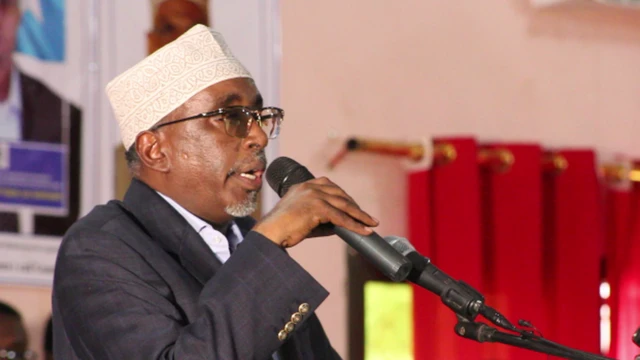 Shariif Xasan muddadii uu ahaa guddoomiyaha baarlamaanka