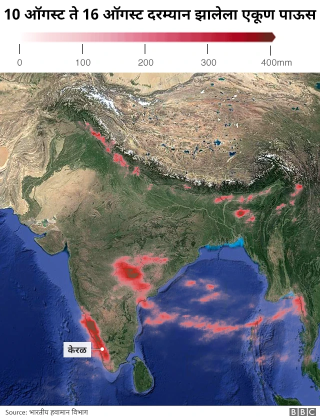 कुठे किती पाऊस झाला?