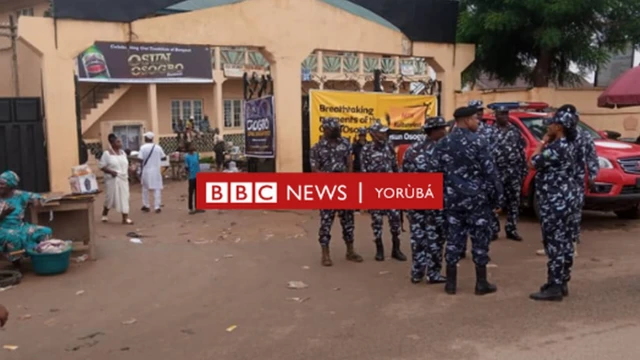 Awọn ọlọpaa nibi ayẹyẹ Osun Osogbo