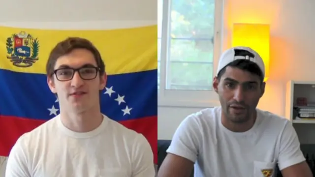 Kevin Lustgarten (idza.) y Alejandro Benzaquen (dcha.)