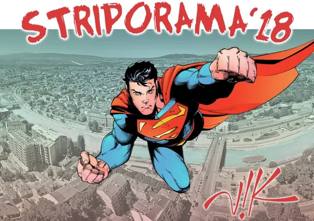 Crtež Supermena Viktora Bogdanovića