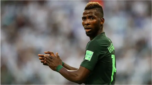 Iheanacho give Nigeria lead