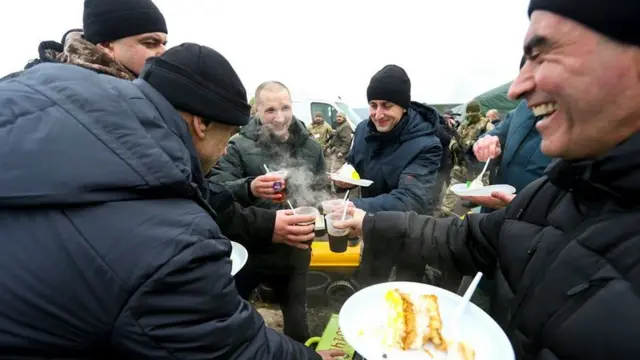 участники обмена пленными на кпп майорск