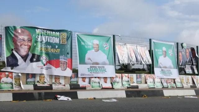 Di winner go face current president Muhammadu Buhari