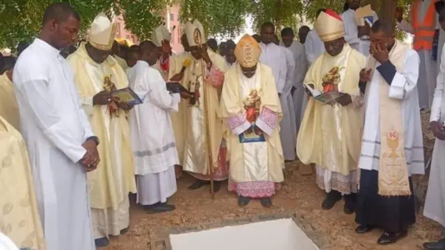 Aworan isinku Micheal Nnadi ni Kaduna