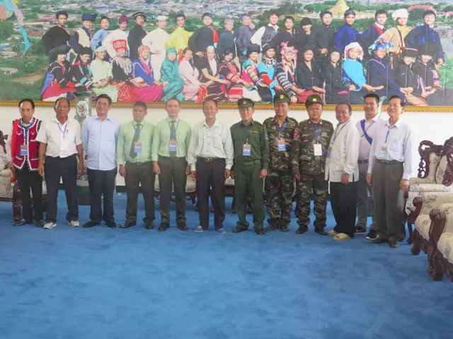 ညီနောင်သုံးဖွဲ့ ခေါင်းဆောင်နဲ့ ကိုယ်စားလှယ်တွေ