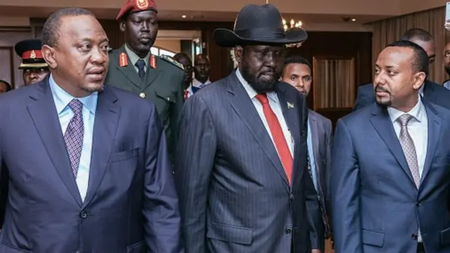 దక్షిణ సూడాన్ అధ్యక్షుడు సాల్వా కీర్, తిరుగుబాటు నేత రిక్ మాచర్ మధ్య జరిగిన శాంతి చర్చలలో ఆయన చురుకుగా పాల్గొన్నారు.