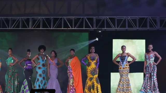 Contestants for Miss Africa