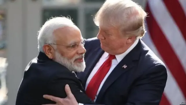 नरेंद्र मोदी, डोनल्ड ट्रंप