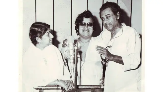 लता मंगेशकर, बप्पी लाहिरी आणि किशोर कुमार