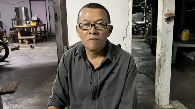 Pemain kabaret Rudy Sanmoengin