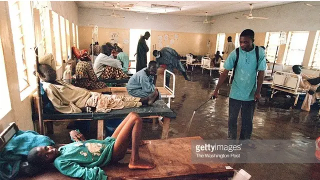 àwọn alàìsàn nínú ilé ìwòsàn