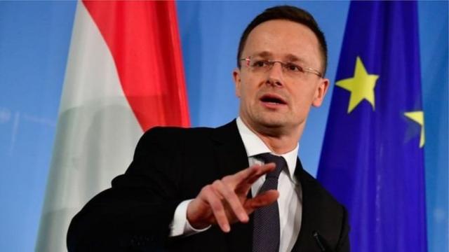 Міністр закордонних справ Угорщини Пітер Сіярто