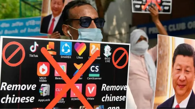 تظاهرات‌کنندگان در دهلی نو