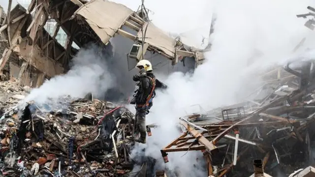 آتش سوزی ساختمان پلاسکو