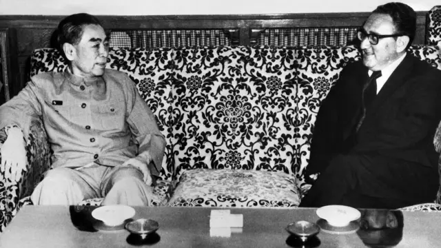 हेनरी किसिंजर और चाउ एन लाई