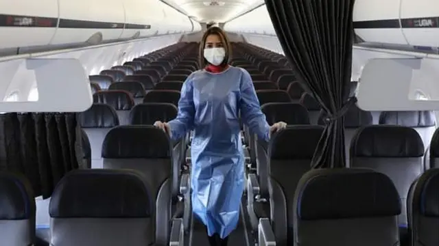 Салон самолета