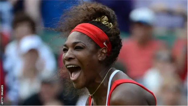 Serena Williams aux Jeux olympiques de Londres