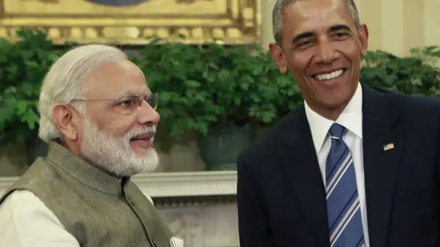 اوباما مودی