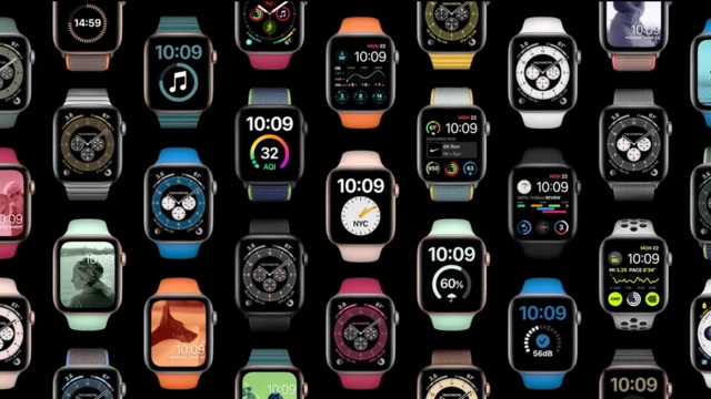 Varios relojes Apple Watch