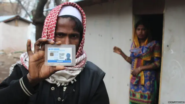 जम्मू के सीमावर्ती इलाके में रोहिंग्या मुसलमान