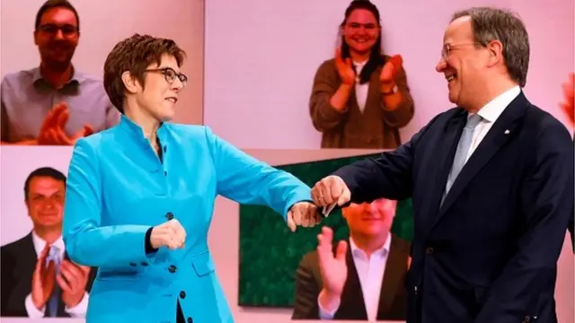 Посаду голови ХДС Армін Лашет перебав у Аннегрет Крамп-Карренбауер