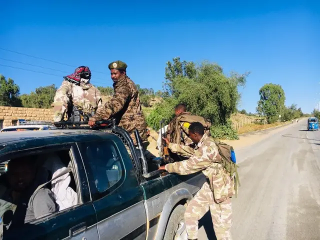 ኣብ መቐለ ናብ ዝርከብ መዓስከር ሰራዊት ኢትዮጵያ፡ ሓይልታት ጸጥታ ትግራይ ኣትዮምዎ