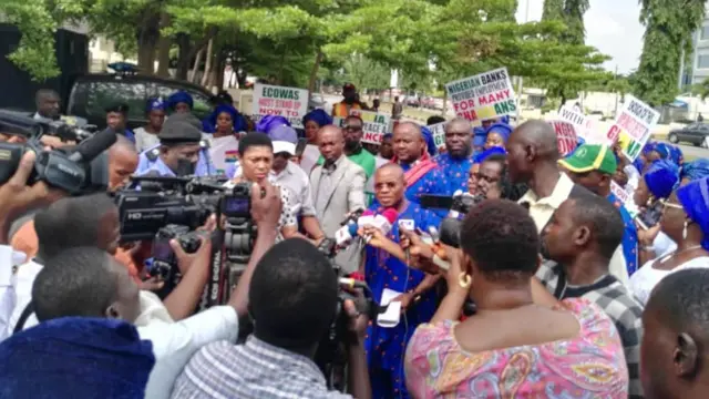 NANTS march go ECOWAS office and Ghana high commission for Abuja