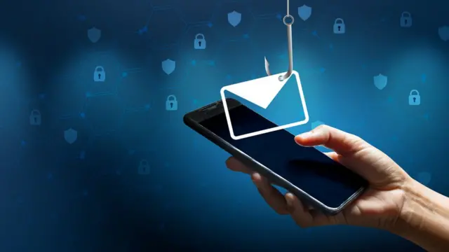 Correo tipo phishing