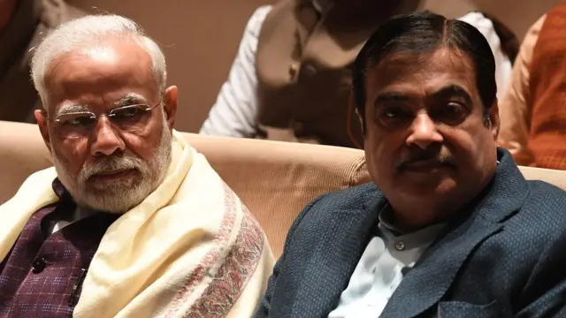 நரேந்திர மோதி மற்றும் நிதின் கட்கரி