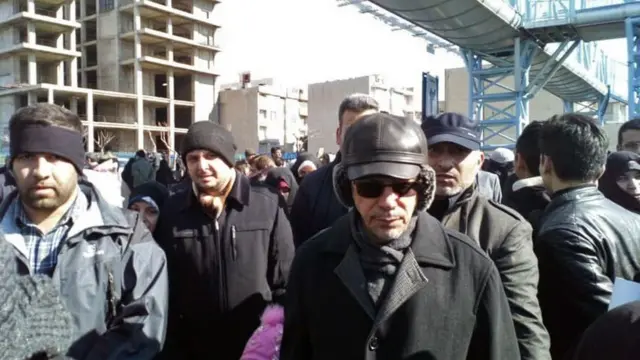 سرلشکر پاسدار محمد باقری رئیس ستاد کل نیروهای مسلح در راهپیمایی تهران