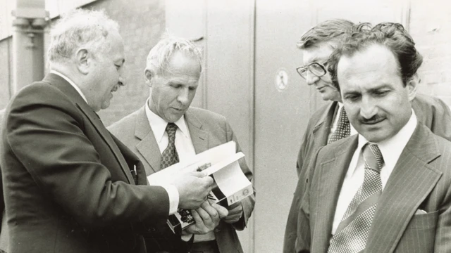 Erbakan'ın 1970'li yıllardaki bir fotoğrafı.