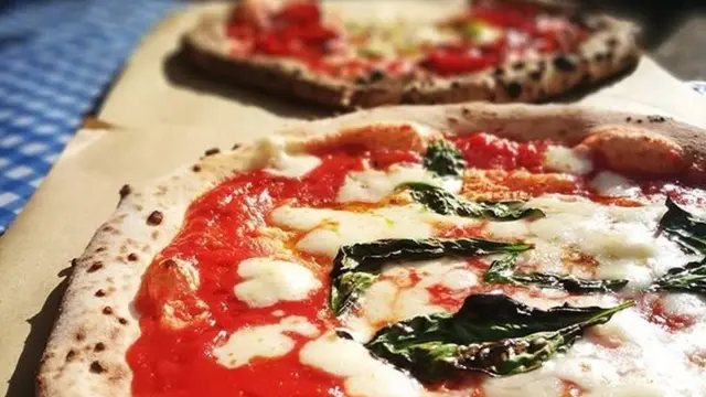 A Pizza Margherita made by Ffwnes