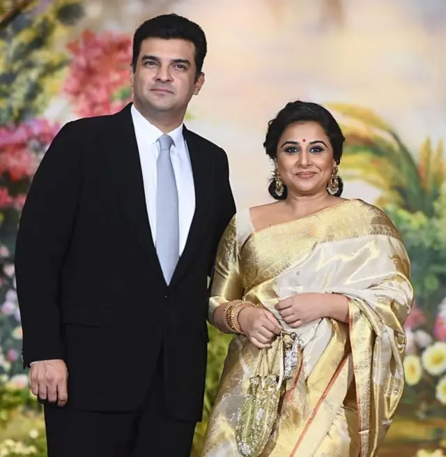 ਵਿਦਿਆ ਬਾਲਨ ਆਪਣੇ ਪਤੀ ਨਾਲ