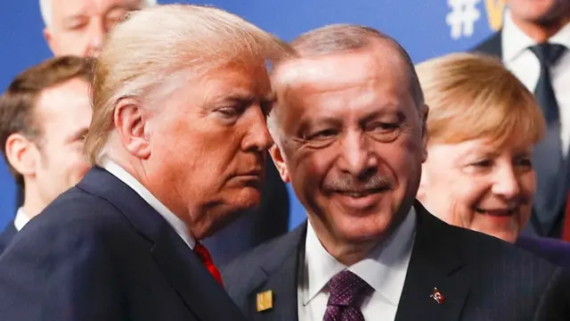 Cumhurbaşkanı Recep Tayyip Erdoğan ve ABD Başkanı Donald Trump